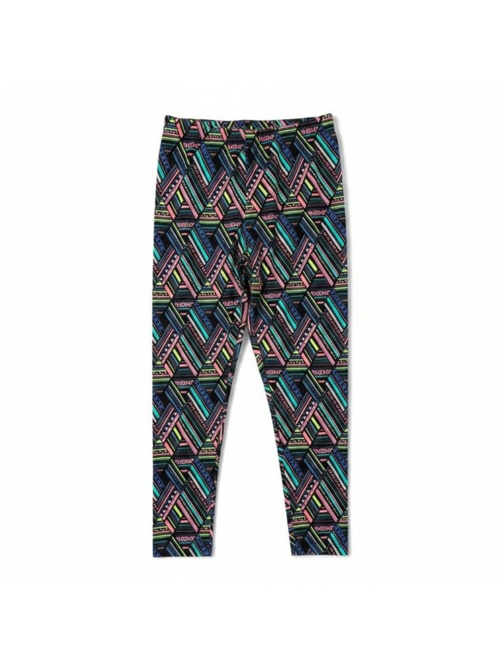 No Boundaries Women’s XL 15/17 Leggings – Geometric Print – Good Condition
